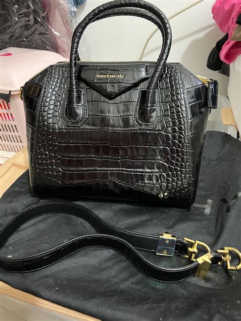 tas givenchy antigona croco|Givenchy antigona mini.